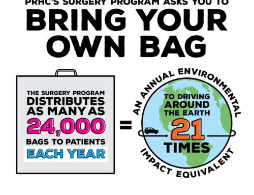 Peterborough Regional Health Centre (PRHC) Surgical Department launches “bring your own bag” program to reduce plastic use