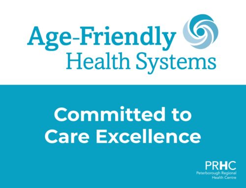 FOR IMMEDIATE RELEASE: PRHC among first hospitals in Canada to be awarded Age-Friendly Health System designation