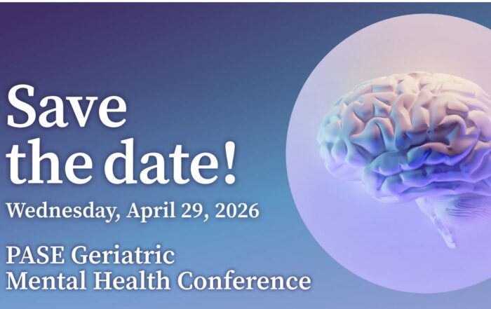 Save the date, PASE conference